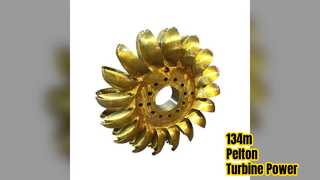 Manual automático da hidroturbina Pelton 134m