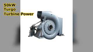 Turbina Turgo de 50kW para alta potência