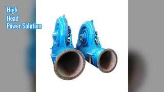 Turbina Turgo: solução de alta potência