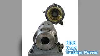 Turbina de água de cabeça alta 1400-2200KW
