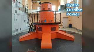 Gerador de energia de turbina hidráulica