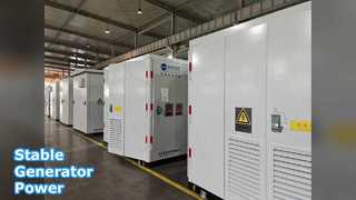 Sistema de excitação do gerador: potência estável