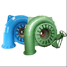 Turbina Francis de frequência 50 Hz com caixa espiral de aço carbono Q345