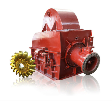 Hidro Pelton turbina 60HZ de Mini Water Head 250m fora da grade 500RPM