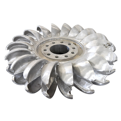 Ferro fundido/turbina de fluxo axial de aço inoxidável da turbina de Pelton hidro para energias hidráulicas industriais
