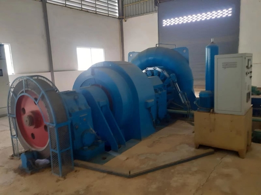 Turbina Francis de frequência 50 Hz com caixa espiral de aço carbono Q345