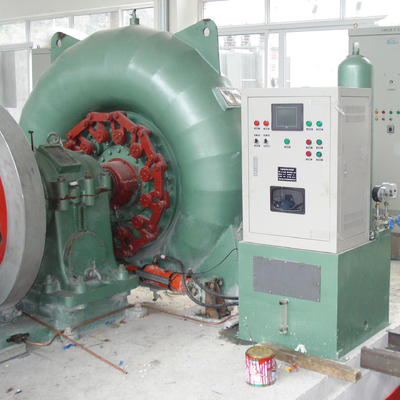 Turbina hidráulica Francis de aço inoxidável com 90-95% de eficiência e alto desempenho