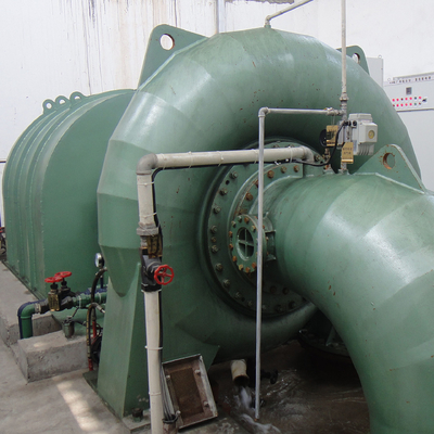 Estação hidrelétrica Francis Turbina hidrelétrica de aço inoxidável