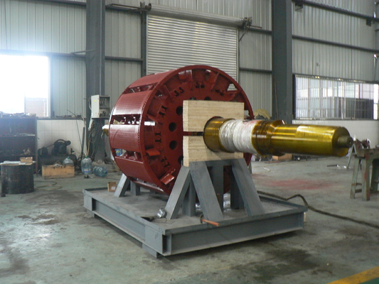 2Gerador de turbina de água horizontal com medidor de caudal de 2,9 M3 e lâmina fixa