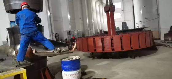 Material de lâmina de corredor fixa e de pás de guia ZG20SiMn para turbina hidráulica Kaplan
