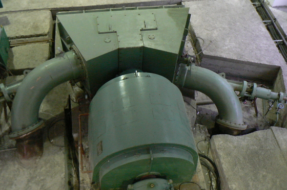 Turbina de impulso hidráulico Turgo com impacto ambiental mínimo e velocidade de funcionamento de 1000 RPM a 3000 RPM