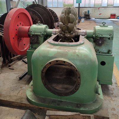 Turbina hidrelétrica vertical para 10m 500m cabeça de custo médio de aço carbono