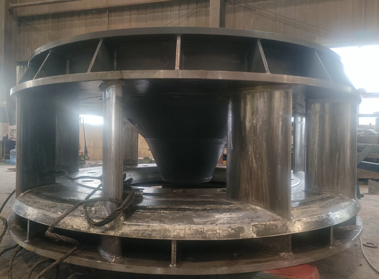 Turbina hidráulica vertical automática para cabeceira de água 5m-500m Capacidade 2500 KW