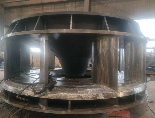 Turbina de Kaplan vertical de 400 V de aço inoxidável com lâmina de corredor fixa