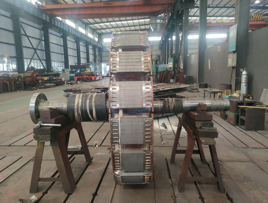 Turbina de água eixo vertical para cabeça de água 5m-500m material de correria de aço inoxidável