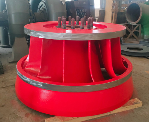 500KW-1250KW de saída Turbina hidráulica Francis horizontal Turbina de água Francis para aplicações de trabalho pesado