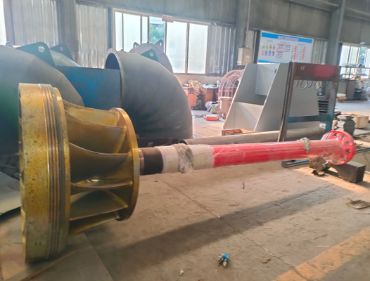 50 M Turbina Francis de aço inoxidável para geração de energia 2 M3/s Taxa de fluxo de entrada