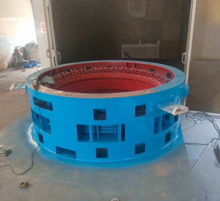 300KW Capacidade de refrigeração por óleo e água 6-20KV Turbina hidráulica com aço inoxidável / corredor de ferro fundido