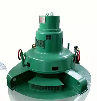 Gerador hidrelétrico de micro alta capacidade de 300 kW com entrada de água vertical