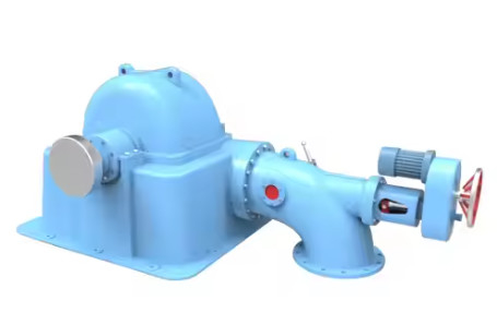 Turbina de impulso Turgo de classe de isolamento F/F para pressão de saída 0,5 bar 5 bar e pressão de entrada 1 bar 10 bar