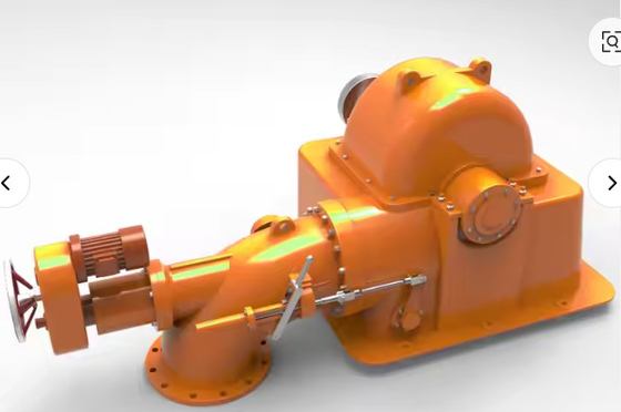 Turbina de impulso Turgo de 1000 kW de capacidade para impacto ambiental mínimo e produção de energia