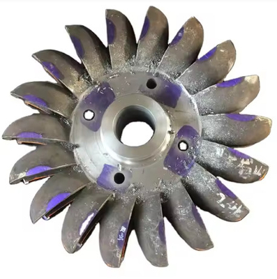 Turbina de impulso de água de aço inoxidável para geração de energia sustentável