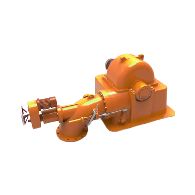 Geração de energia simplificada com a turbina hidráulica Pelton a 134m de cabeça de água e 600r/min de velocidade
