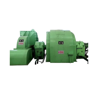 Geração de energia simplificada com a turbina hidráulica Pelton a 134m de cabeça de água e 600r/min de velocidade