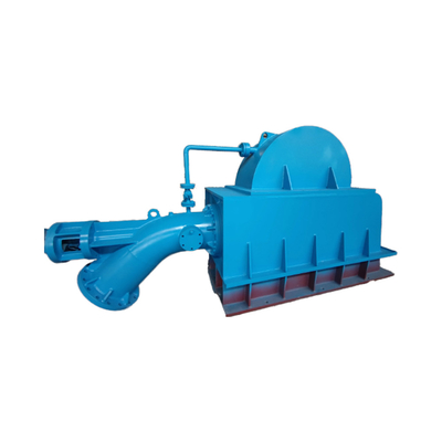 Tipo de turbina Turbina hidráulica Pelton com material de correria de aço inoxidável 0Cr13Ni4Mo e descarga de projeto de 0,385m3/s