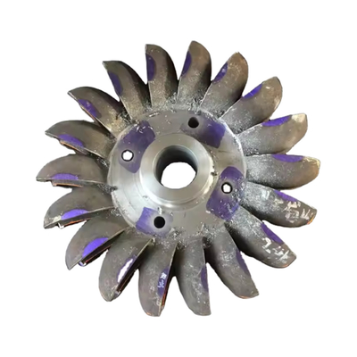 Turbina hidráulica Pelton personalizada com alcance de cabeça de água de 100m-800m e pressão de entrada de 1-20 bar