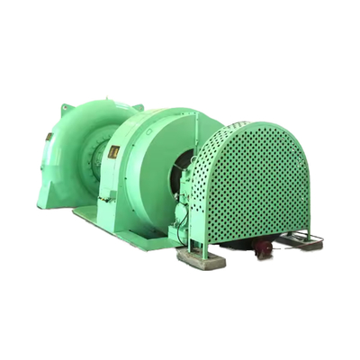 Turbina a jato de água de capacidade 2150 kW a 600 r/min Velocidade nominal para conversão de energia ideal