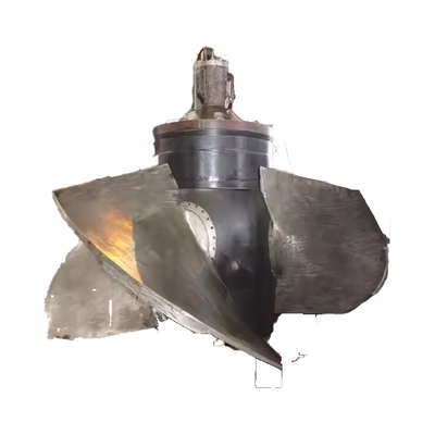 Gerenciamento de recursos hídricos de aço inoxidável Turbina hidráulica vertical Kaplan de 300 kW com 4-12 velas de guia