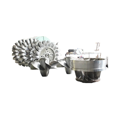 Material de correria de aço inoxidável Turbina hidráulica Pelton para capacidade de 2150kW e saída estável