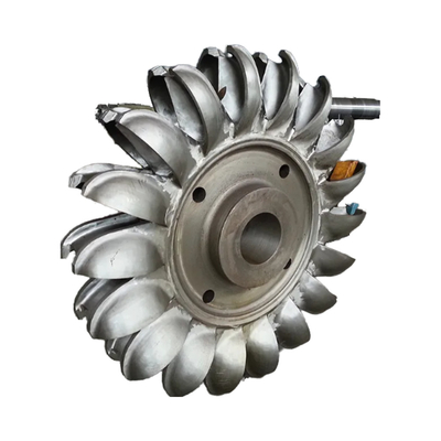 Material de correria de aço inoxidável Turbina hidráulica Pelton para capacidade de 2150kW e saída estável