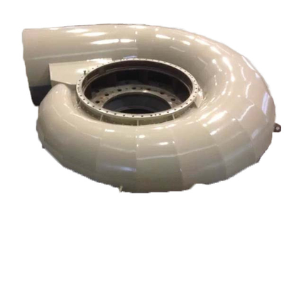 Potência de saída 50KW a 5000KW Turbina hidráulica Francis com caixa espiral de aço carbono Q345 e cabeça nominal 50 M-120m
