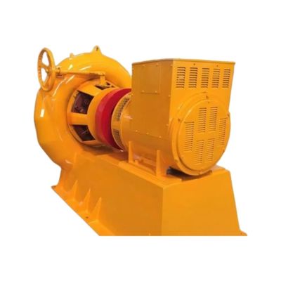 Gerador de turbina hidráulica Francis de 500W 400V-6300V 90%-95% de eficiência
