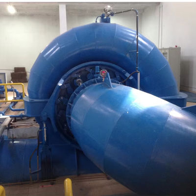 Turbina hidrelétrica Francis de aço inoxidável padrão ISO para estações hidrelétricas com potência personalizável