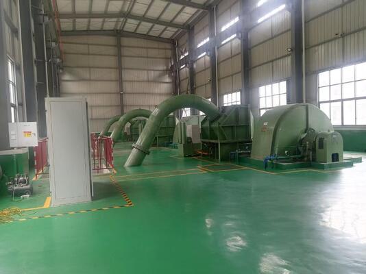 Gerador de turbina hidráulica personalizado com excitação sem escovas e cabos de núcleo de cobre