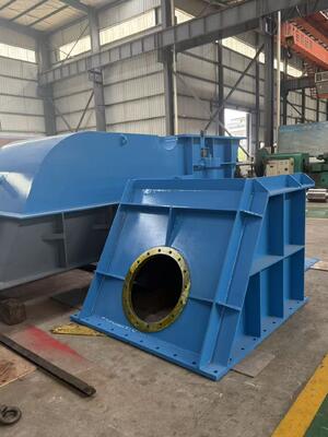 Turbina hidráulica Pelton com excitação sem escovas e cabos de núcleo de cobre