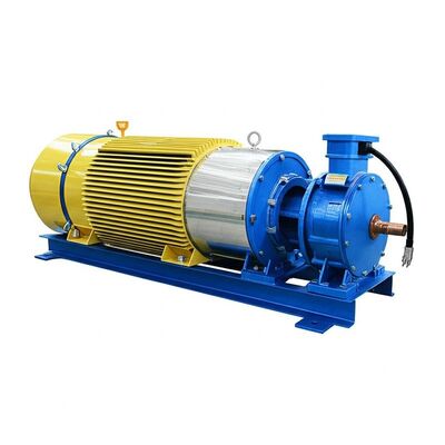 Gerador de turbina hidráulica personalizado com excitação sem escovas e cabos de núcleo de cobre