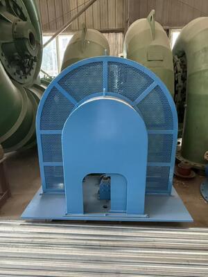 Turbina de impulso Turgo de aço inoxidável renovável certificada ISO para geração de energia hidrelétrica personalizável