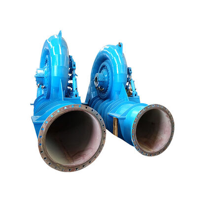 50kw-20MW Francis Turbina Hidráulica 400V-6300V 90%-95% Eficiência