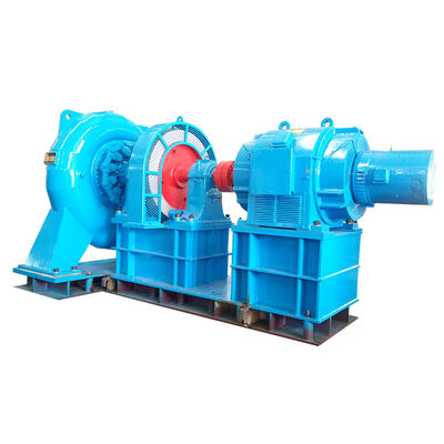 Francis Hydro Turbine 50kw-20MW Gerador horizontal de 400V-6300V