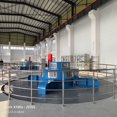 Turbina Francis Vertical Personalizada para Aplicações de Média a Alta Queda com Confiabilidade Inigualável