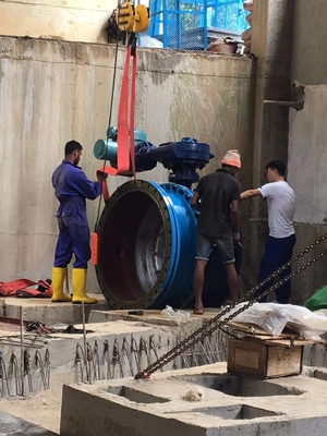 corredor Francis Hydro Turbine 1500kw Francis Turbine vertical de 1.2m