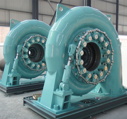 HPP estável Francis Reaction Turbine Brushless 300kw para plantas de energias hidráulicas