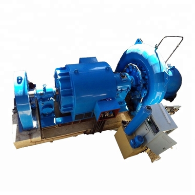 pressão variável da cabeça da água de 900kw Francis Hydro Turbine 50m