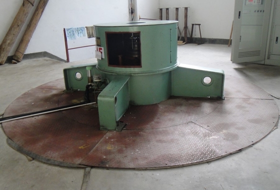 elevação vertical da cabeça da água da turbina 500kw 11m de 400V Kaplan hidro eficiente firmemente
