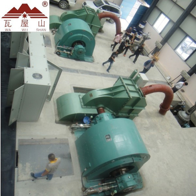 Cabeça pequena da água da turbina 180m de 50HZ Pelton hidro no Gird de aço inoxidável