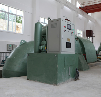 gerador da roda de água de Pelton do bocal da turbina 200m de 1250kw Pelton hidro único